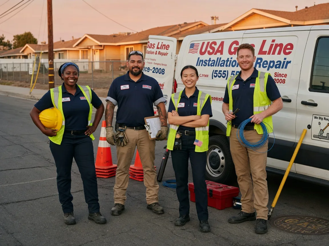 Gas Line Installation company in Bisbee, ND